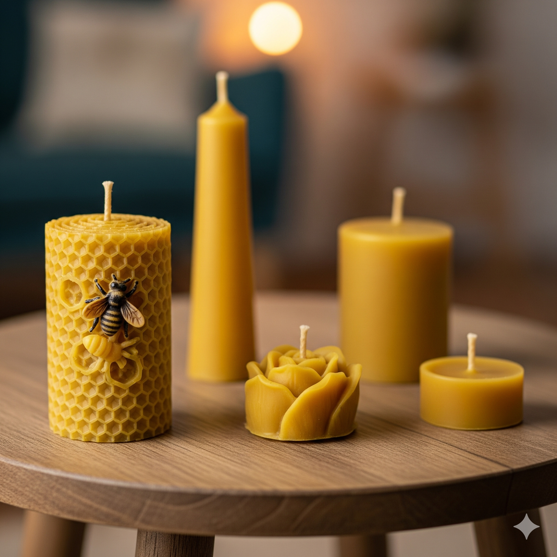 Bienenwachs Kerzen
