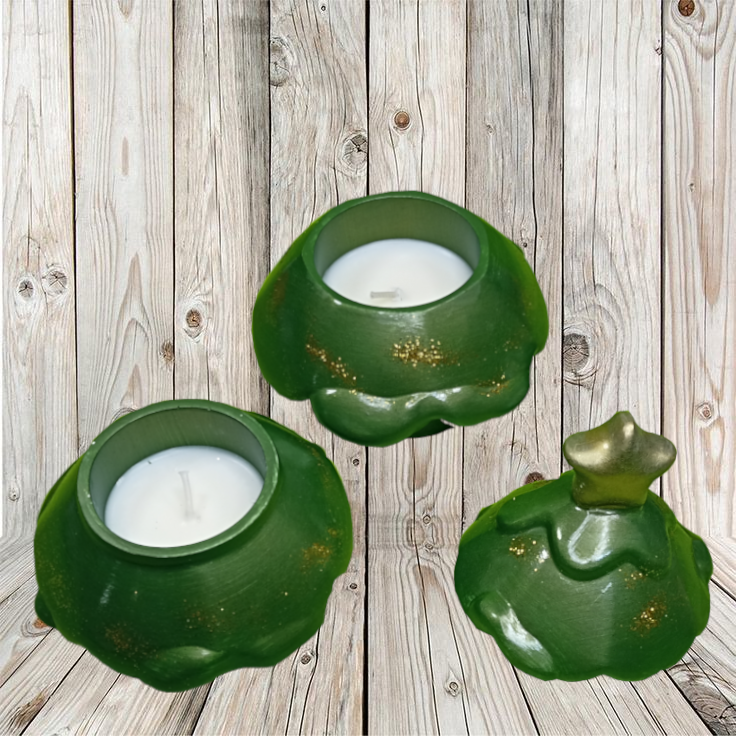 Kerzen im Christbaum