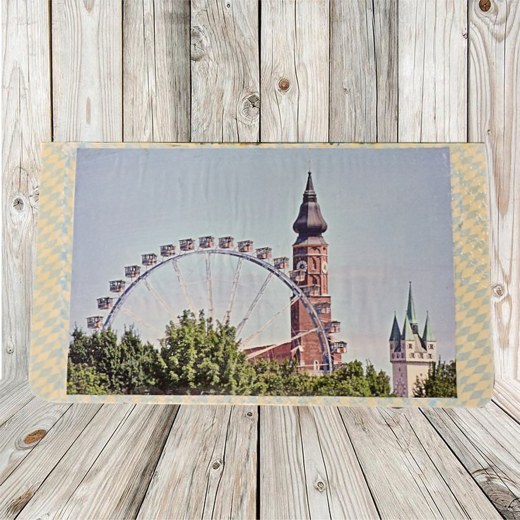 Holzbox mit Découpage - Modellserie 1-A