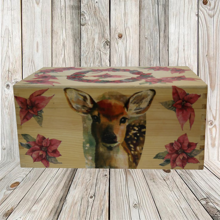 Rehe mit Blumenranken - Modellserie 2