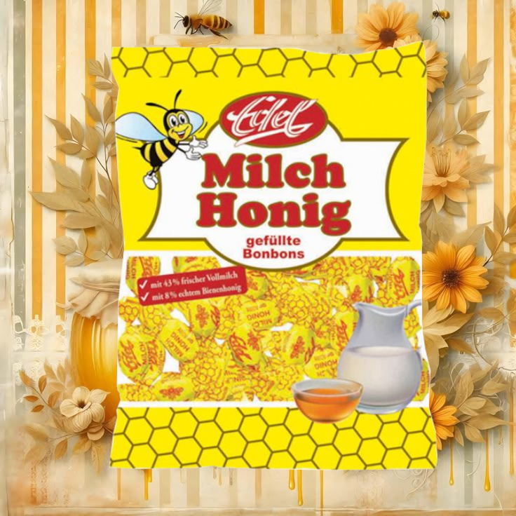 Milch-Honig Bonbons
