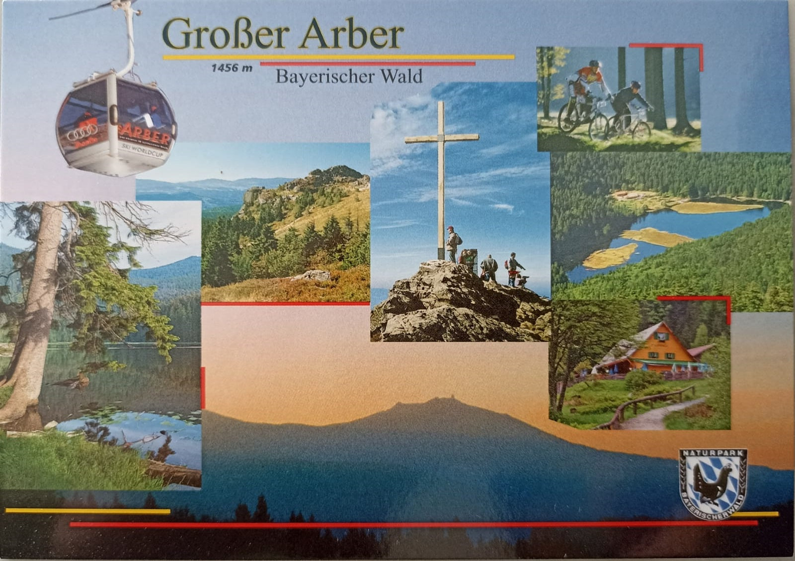 Karte - 8 - Postkarte Arber