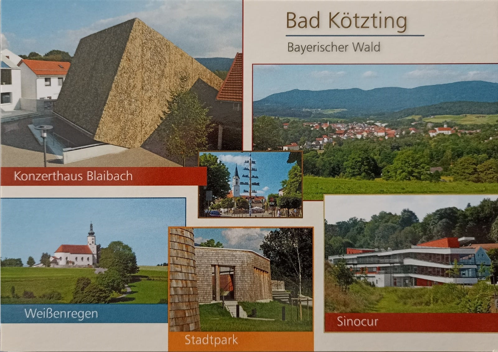 Karte - 7- Postkarte Blaibach.